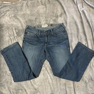 Ariat Real denim, size 32 are barely worn. Great condition.